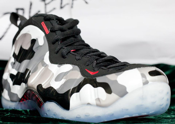 Fighter Jet Camo Foamposite 4