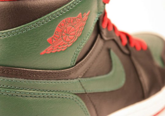 Air Jordan 1 High – Black – Gym Red – Gorge Green