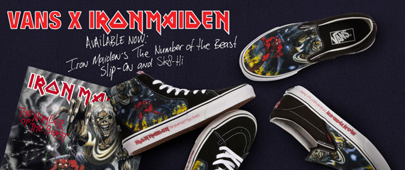 Iron Maiden X Vans Number Of The Beast Pack 2