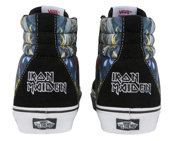 Iron Maiden X Vans Number Of The Beast Pack 4