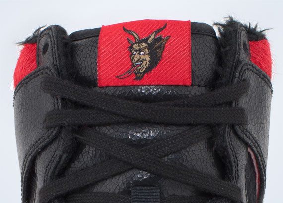 Krampus Nike Sb Dunk High Tongue