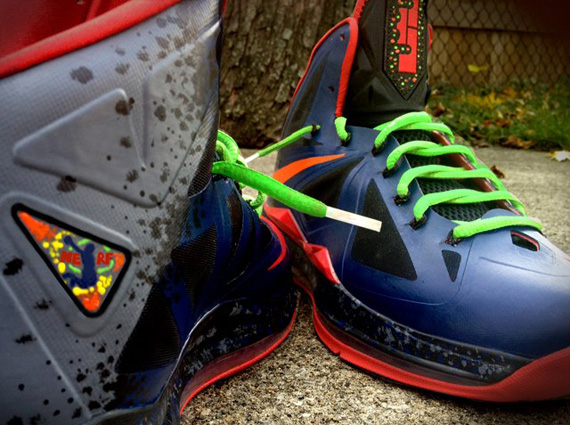 Nike LeBron X “Nerf” Customs by DeJesus