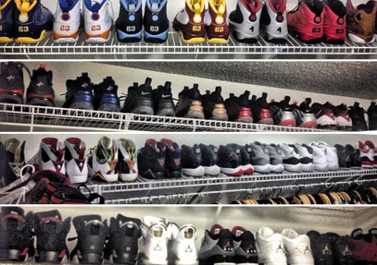 Nate Robinson Shows Off Air Jordan and Air Penny Collection