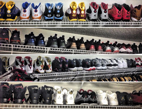 Nate Robinson Shows Off Air Jordan and Air Penny Collection