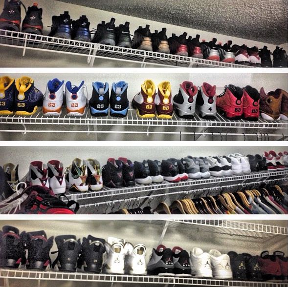 Nate Robinson Shows Off Sneaker Closet