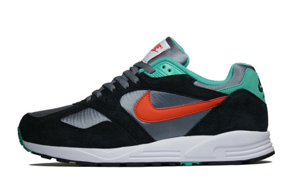 Nike Air Base Ii 554705 801 Cool Grey Team Orange Black Atomic Teal