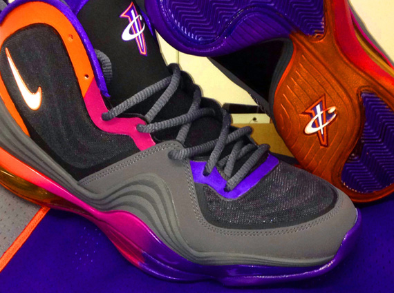 Nike Air Penny V Suns "Gradient Outsole" Customs by Sole Swap