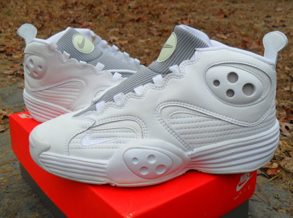 Nike Air Flight One OG - White - Light Zen Grey