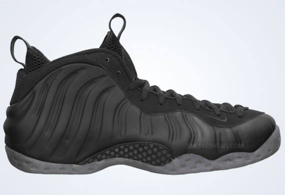 Nike Air Foamposite One Black Medium Grey 2