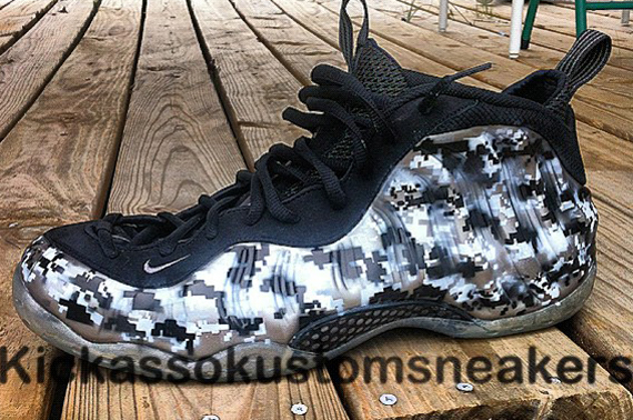 Nike Air Foamposite One Digi Camo Customs 1