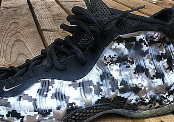 Nike Air Foamposite One “Digi-Camo” Customs by Kickasso Kustom