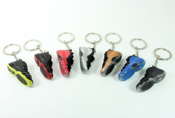 Nike Air Foamposite One Keychains 7