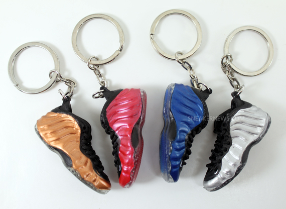 Nike Air Foamposite One Keychains 8