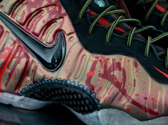 Nike Air Foamposite Pro Evil Dead Customs 04