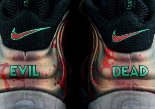 Nike Air Foamposite Pro “Evil Dead” Customs by Revive