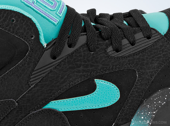 Nike Air Force 180 Mid - Black - Atomic Teal - Violet Force | New Images