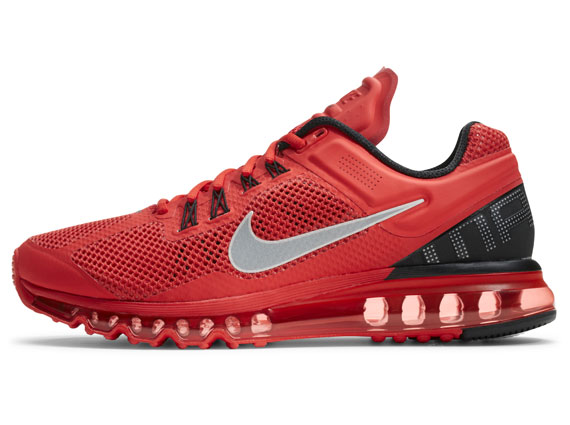 Nike Air Max 2013 Red Black Mens