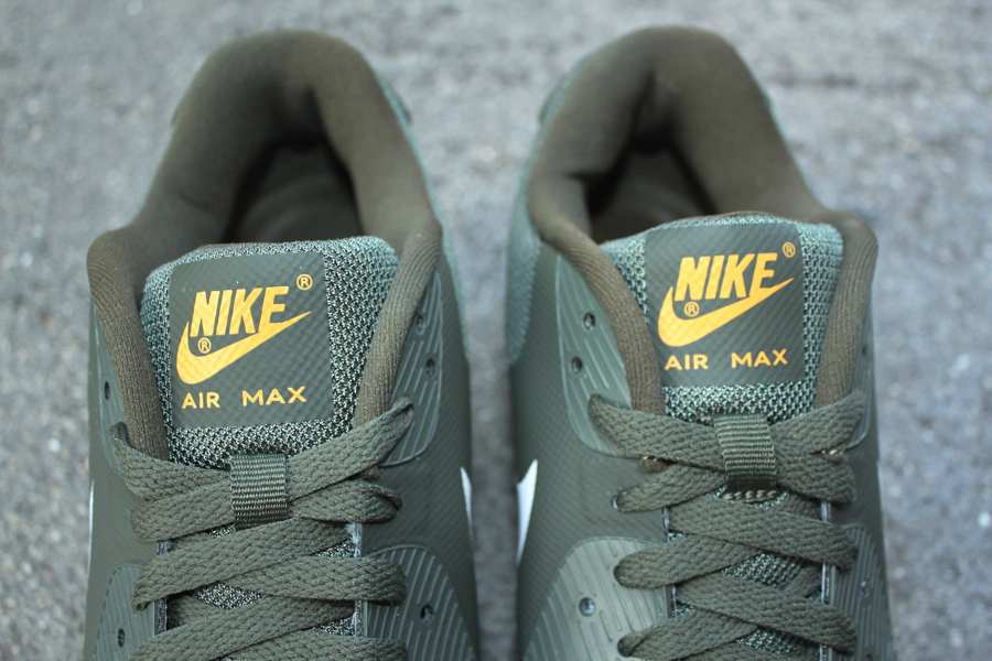Nike Air Max 90 Premium Cargo Khaki White Steel Green Canyon Gold 3