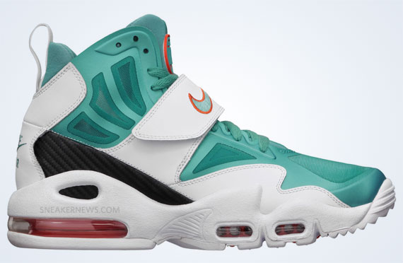 Nike Air Max Express White Sport Turquoise Team Orange 3