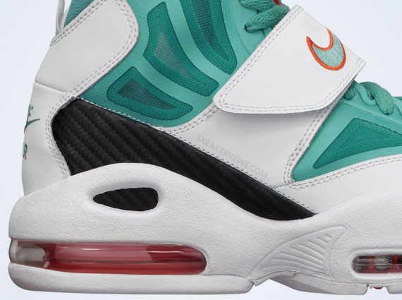 Nike Air Max Express White Sport Turquoise Team Orange 5