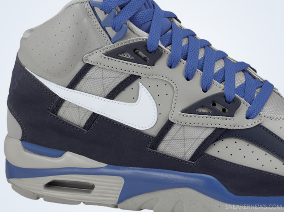 Nike Air Trainer SC High - Medium Grey - White - Obsidian - Game Royal