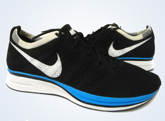 Nike Flyknit Trainer+ – Black – Blue – White