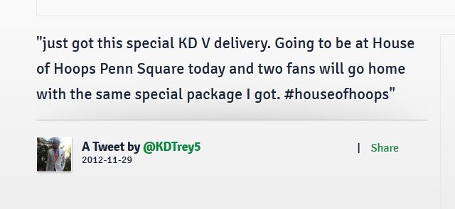 Nike Kd V Okc House Of Hoops Tweet