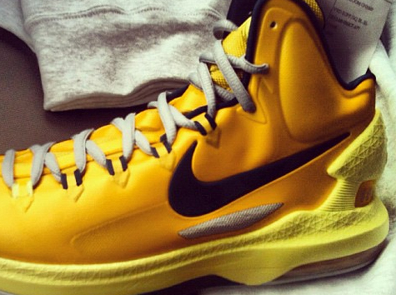 Nike KD V – Yellow – Black