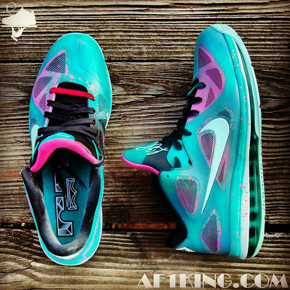 Nike Lebron 9 Low Easter In South Beach Customs 4