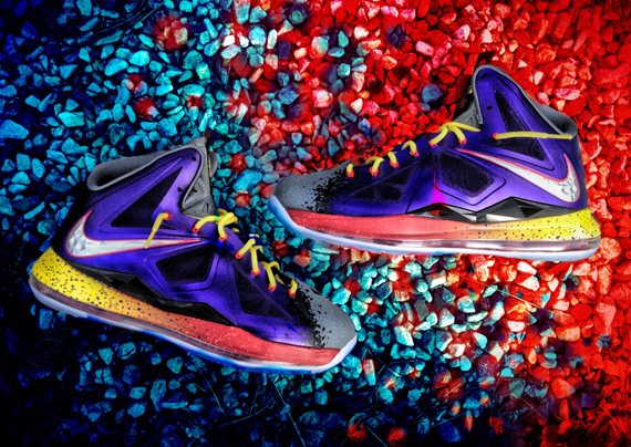 Nike LeBron X "Evolution of Nerf" Customs by Mache