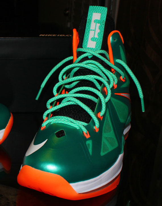 Nike Lebron X Id Dolphins 1