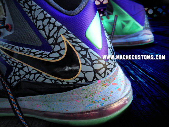 Nike Lebron X Mita Custom Mache 2