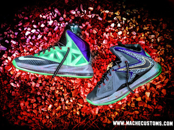 Nike Lebron X Mita Custom Mache 3