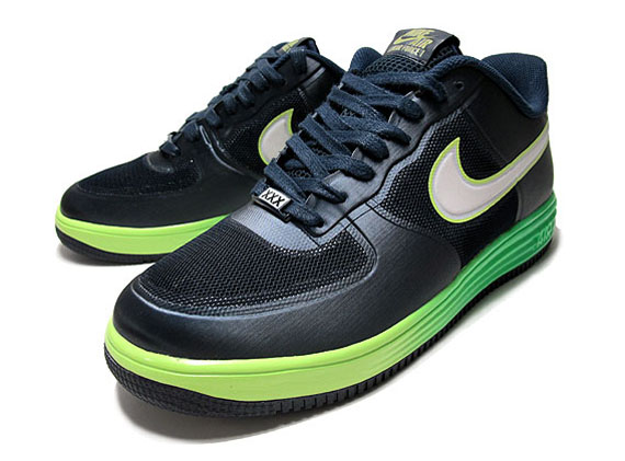 Nike Lunar Force 1 Fuse Obsidian Volt Neon Gradient 2