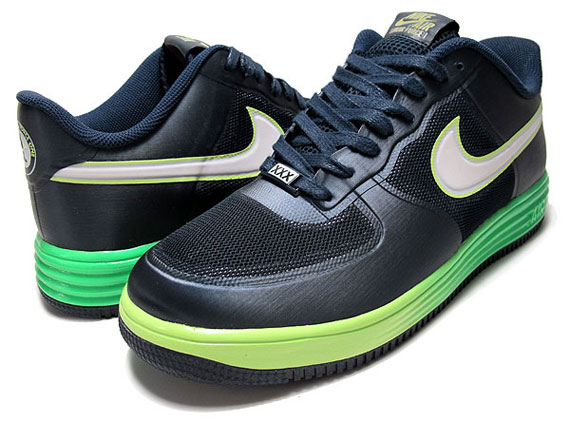 Nike Lunar Force 1 Fuse Obsidian Volt Neon Gradient 3