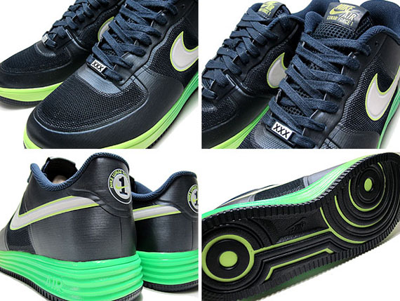 Nike Lunar Force 1 Fuse Obsidian Volt Neon Gradient 5