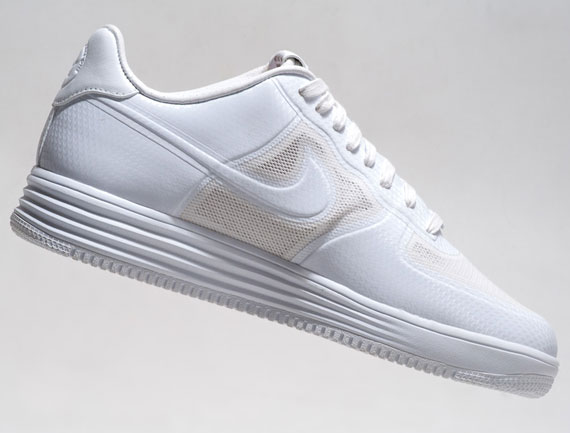 Nike Lunar Force 1 White On White 2