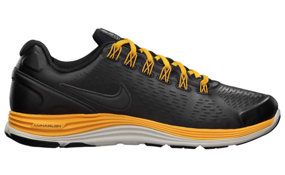 Nike Lunarglide 4 Nsw Black University Red Canyon Gold