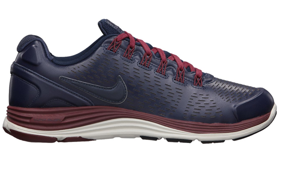 Nike Lunarglide 4 Nsw Obsidian Total Orange Dark Team Red