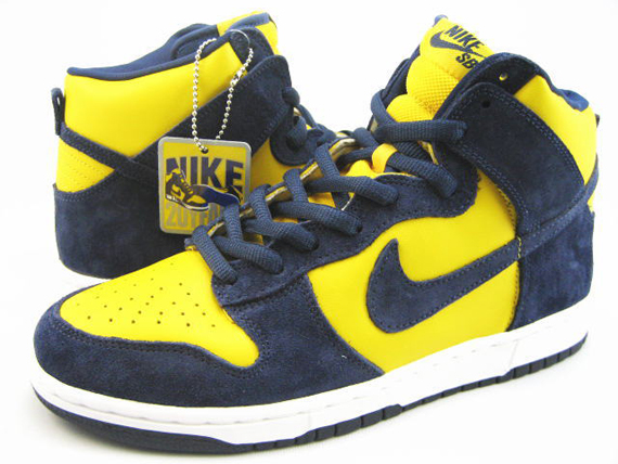 Nike Sb Dunk High Michigan