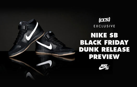 Nike SB Dunk Mid - Black Friday CCS Exclusive