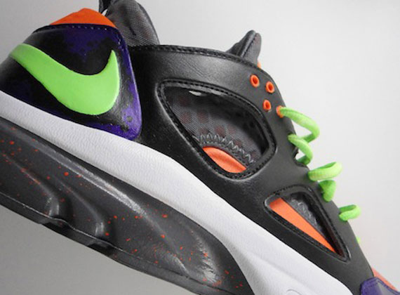 Nike Zoom Huarache TR Low “Nerf” Customs by JustBeast23