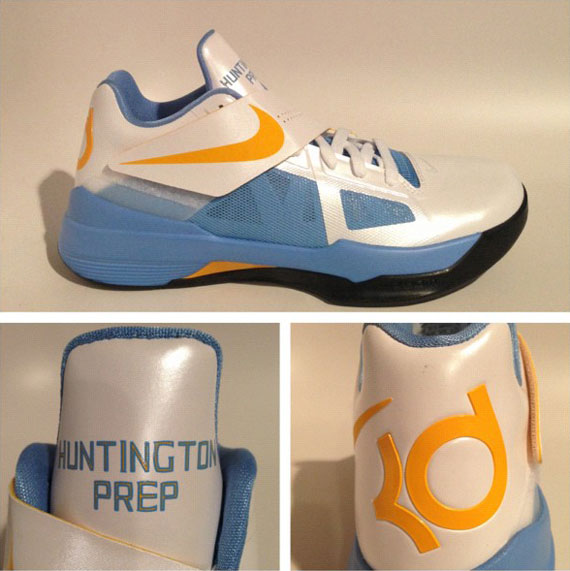 Nike Zoom Kd Iv Huntington Prep Pe