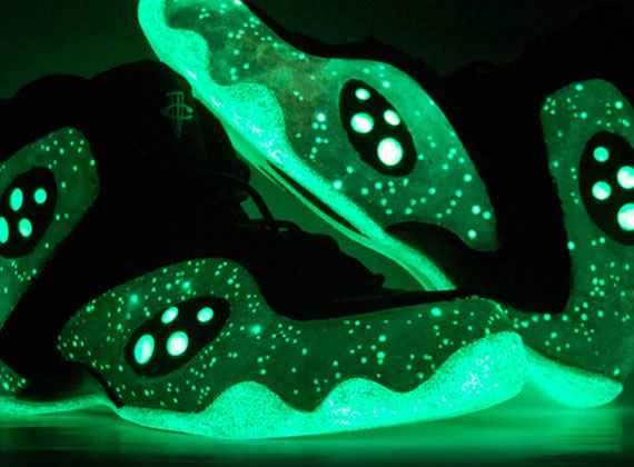 Nike Zoom Rookie "Galaxy" Glow in the Dark Customs by GourmetKickz