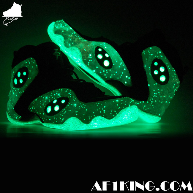 Nike Zoom Rookie Galaxy Glow In The Dark By Gourmetkickz 1
