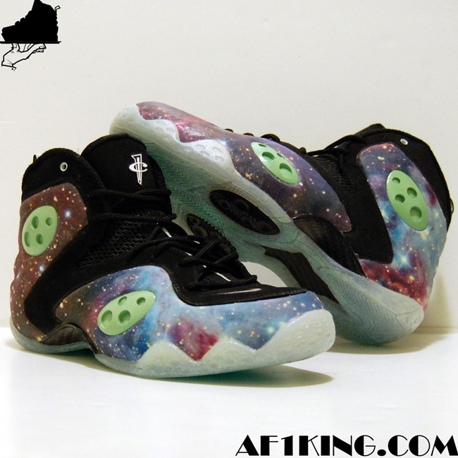 Nike Zoom Rookie Galaxy Glow In The Dark By Gourmetkickz 2