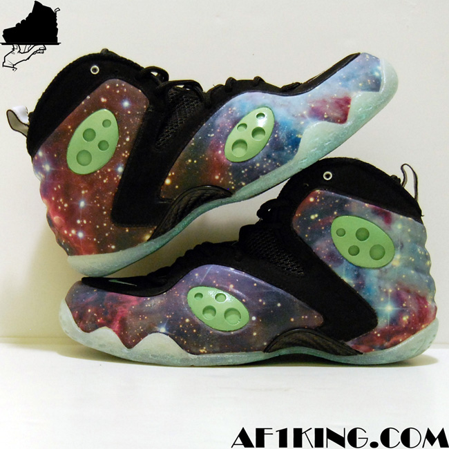 Nike Zoom Rookie Galaxy Glow In The Dark By Gourmetkickz 4