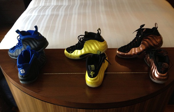 Penny Hardaway Foamposite Collection 10