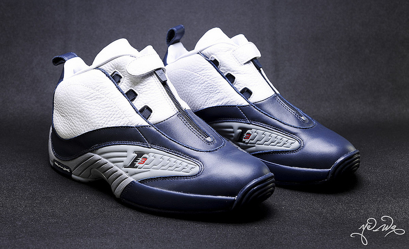 Reebok Answer Iv Og White Navy 16