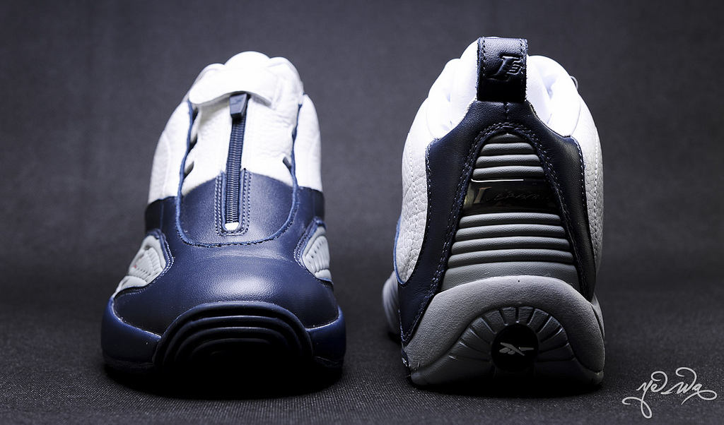 Reebok Answer Iv Og White Navy 5